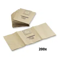Kärcher Papírové filtrační sáčky, 200 ks, T 12/1, 200 Kusy, T 12/1