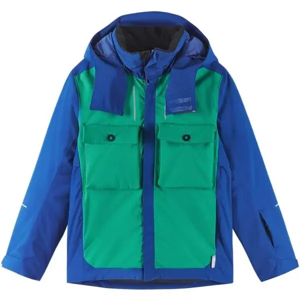 REIMA AHMAOJA Detská zimná bunda s membránou, modrá, veľkosť