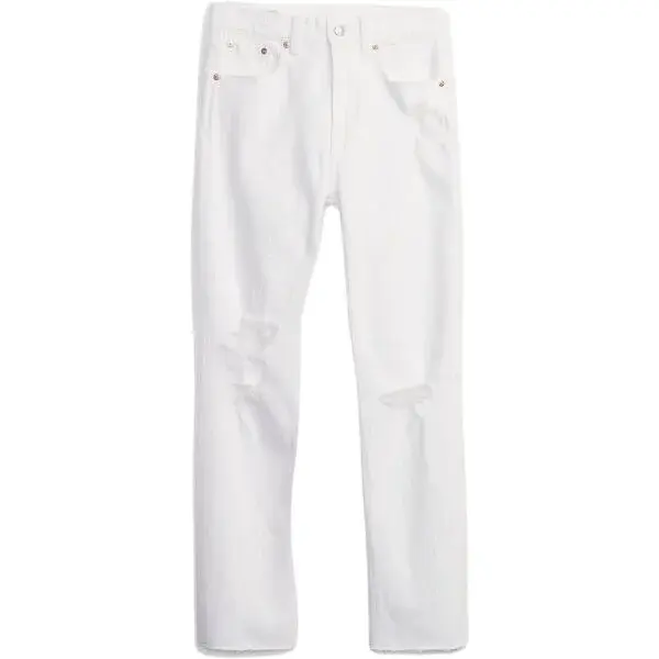 GAP CHEEKY STRAIGHT Dámske džínsy, biela, veľkosť