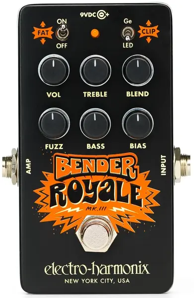Electro-Harmonix Bender Royale Fuzz Black