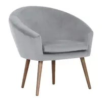 Carryhome KŘESLO, textil, světle šedá