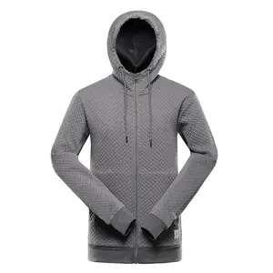 Pánská mikina s kapucí alpine pro lel tmavě šedá 3xl