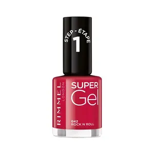 Rimmel Gelový lak na nehty Super Gel (Nail Polish) 12 ml 042 Rock N Roll
