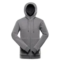 Pánská mikina s kapucí alpine pro lel tmavě šedá 4xl