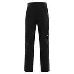 Dětské softshellové kalhoty alpine pro atemo černá 164-170