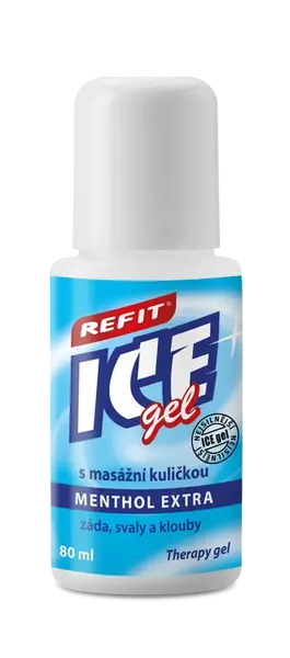 Refit Ice Masážní gel s mentholem roll–on 80 g
