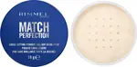 Rimmel Lehký sypký pudr Match Perfection Translucent (Powder) 18 g