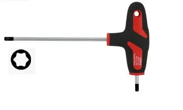 Šroubovák Torx dvouramenný (různé velikosti) - Narex Bystřice Velikost: TX10