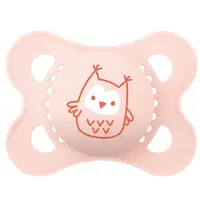 MAM Original 0m+ dudlík 1 ks růžový/sova