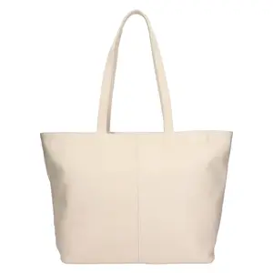 Dámska kožená kabelka Italia Zitta - béžová