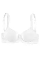 LASCANA Podprsenka  šedobiela