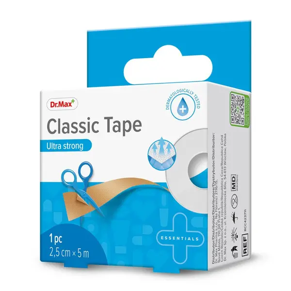 Dr. Max Classic Tape 2,5 cm x 5 m 1 ks