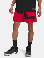 Pánské šortky Under Armour UA M Zone 7in Wvn Short Grphc-RED