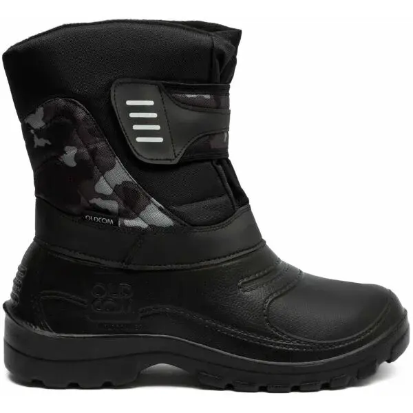 Oldcom NORDIC Pánské sněhule, černá, velikost