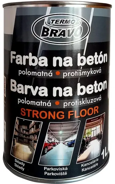 STRONG FLOOR barva na beton tmavě šedá 1l