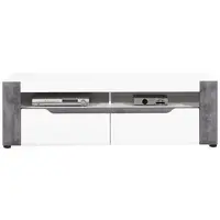 Tv stolek Brando B01 bílá/beton