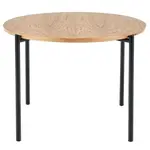 Stùl Morgan 120 Mdf/Ocel – Dub Zlatý/Černá