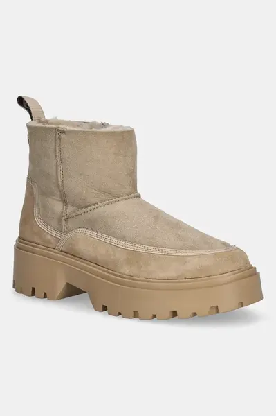 Tommy Hilfiger Semišové topánky Tommy Hilfiger REAL SHEARLING PULLON