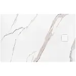 Sprchová vanička obdélníková Magnum Carrara White 80x100x2,5 Rea K7004