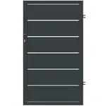 PLOTOVÁ BRANKA NOVARA PRAVÁ 90x150 ZN RAL7024 MAT