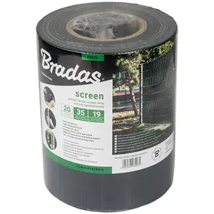 Plotová páska 19 cm x 35 m šedý TOB4501935GYL