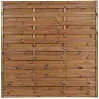 Plot plný PIA R34 rovný 180x180cm hnědý