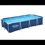 Obdélníkový Bazén s kovovou konstrukcí s čerpadlem 4 x 2,11 x 0,81m 56424