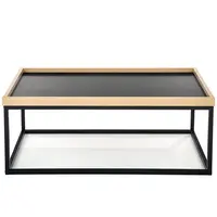 Konferenční stolek Vespa přírodní/černá 100