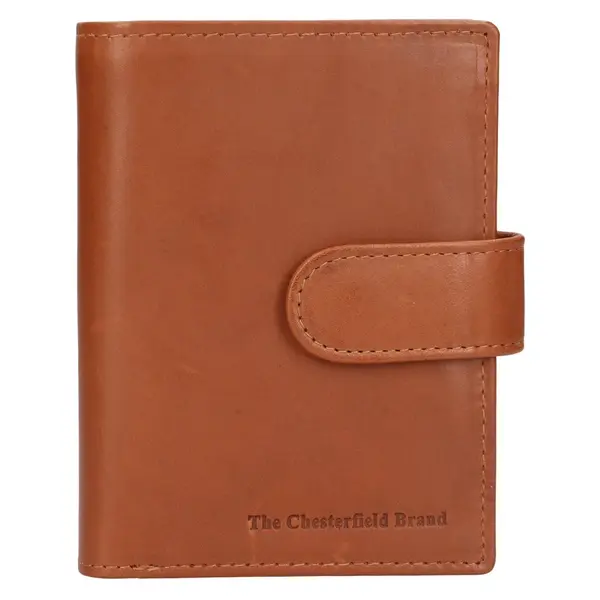 Pánská kožená peněženka The Chesterfield Brand Lenon - koňak