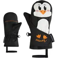 Ziener LANIMALO-Z MINIS Detské lyžiarske palčiaky, čierna, veľkosť