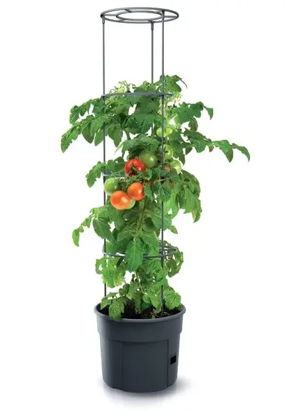 Květináč pro pěstování rajčat a jiných pnoucích rostlin, Grower antracit 29,5 cm PRIPOM300-S433