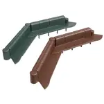 Obrubník COVERGARDEN SMART - s pojezdem - 5,0 x 25 cm -  hnědá TE8200112