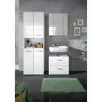 MID.YOU KOUPELNA vysoce lesklá bílá