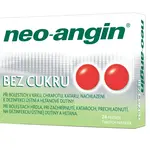 Neo-angin Bez cukru 24 pastilek