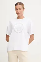 Tričko Guess CARLA dámské, bílá barva, V5YI05 KCOA2