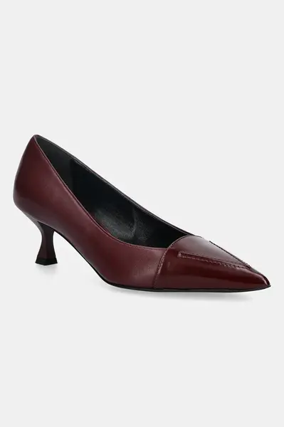 Kožené lodičky Love Moschino