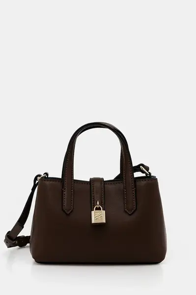 Kožená kabelka Karl Lagerfeld K/AUTOGRAPH