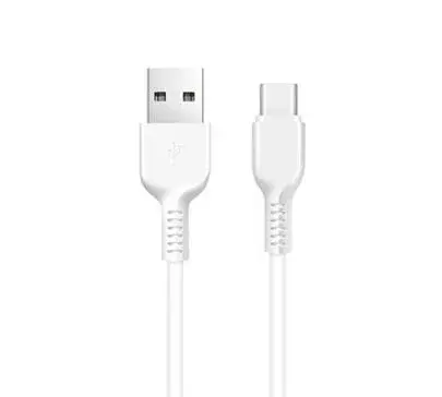 Datový kabel HOCO X20 Flash, USB-C, 2.4A, 2m, bílá