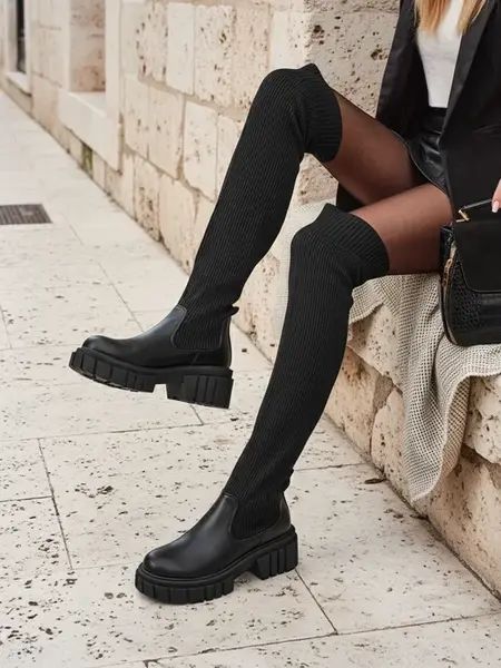 Resti Women's Obsidian Rose slip-on boots