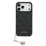 Zadní kryt Guess 4G Charm pro Apple iPhone 17 Pro Max, tone on tone grey
