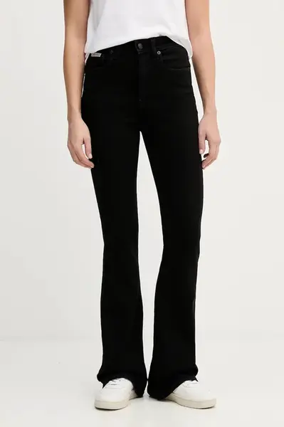 Džíny Calvin Klein Jeans dámské, high waist, LV047B942G