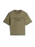Tommy Jeans Tričko '90S NEW CLASSICS'  olivová