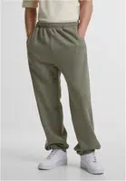 Men's basic sweatpants Fluffy light olive