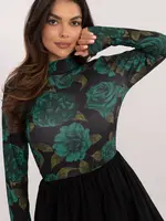 Dress-DHJ-SK-19959.35-black-green