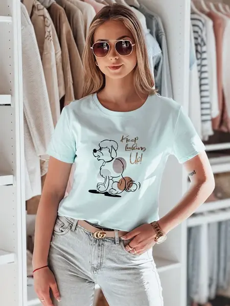 Dámske tričko s pudlom LUMIFITU