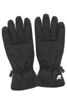 Čierne rukavice K-WAY pre mužov