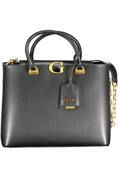 GUESS JEANS BLACK WOMEN'S BAG