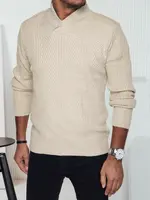 Pánsky béžový sveter Dstreet