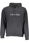 CALVIN KLEIN SWEATSHIRT WITHOUT ZIP BLACK MAN