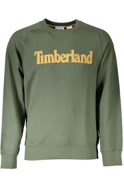 Zelená mikina Timberland bez zipsu